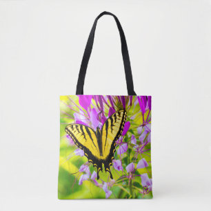 Yellow Swallowtail Butterfly Tote Bag