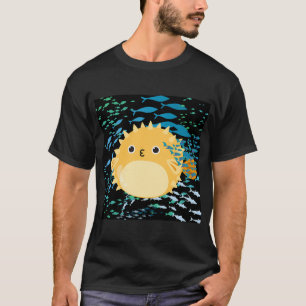yellow sweet fish and small fish T-Shirt