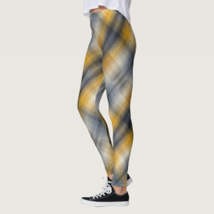 yellow swirl leggings