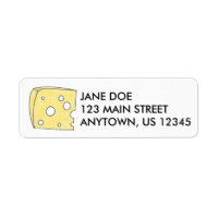 Yellow Swiss Cheese Lover Foodie Address