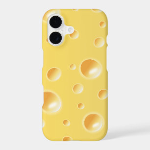 Yellow Swiss Cheese Slice Texture iPhone 7 case