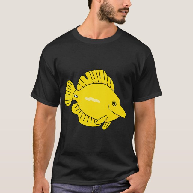 yellow tang fish T-Shirt (Front)