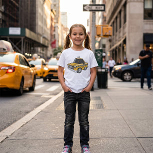 Yellow Taxi Cab City Transportation T-Shirt