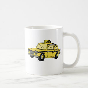 Yellow Taxi Cab Coffee Mug