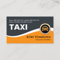 Yellow Taxi Wave Driving Cab
