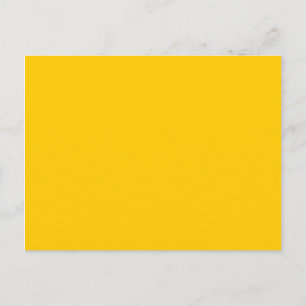 Yellow Template Postcard