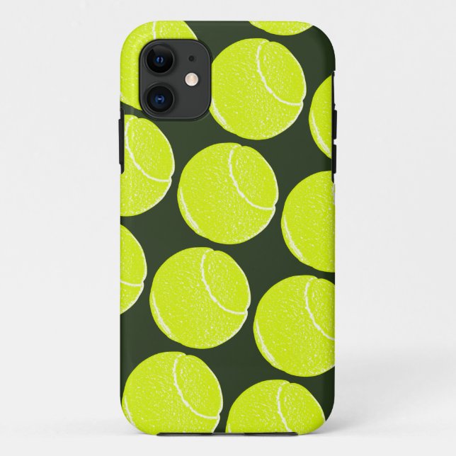 Yellow Tennis Ball Case-Mate iPhone Case (Back)