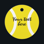 Yellow tennis ball kid's Birthday party gift Favour Tags<br><div class="desc">Yellow tennis ball kid's Birthday party Favour gift Tags for friends,  family,  guests,  coach,  trainer,  kids,  couple,  newly weds etc. Cute sports symbol design for presents and table decorations. Add your own name and thank you text. Double sided design. Also nice for themed wedding,  club and more.</div>