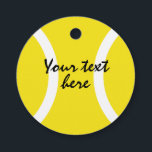 Yellow tennis ball kid's Birthday party gift Favour Tags<br><div class="desc">Yellow tennis ball kid's Birthday party Favour gift Tags for friends,  family,  guests,  coach,  trainer,  kids,  couple,  newly weds etc. Cute sports symbol design for presents and table decorations. Add your own name and thank you text. Double sided design. Also nice for themed wedding,  club and more.</div>