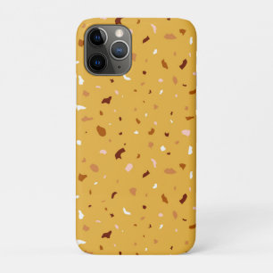 Yellow Terrazzo Pattern iPhone 11 Pro Case