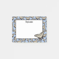 Yellow Tiger Swallowtail Butterfly Illustration