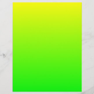 Yellow to Lime Flyer