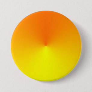 Yellow to Orange Gradient - Customised Template 7.5 Cm Round Badge