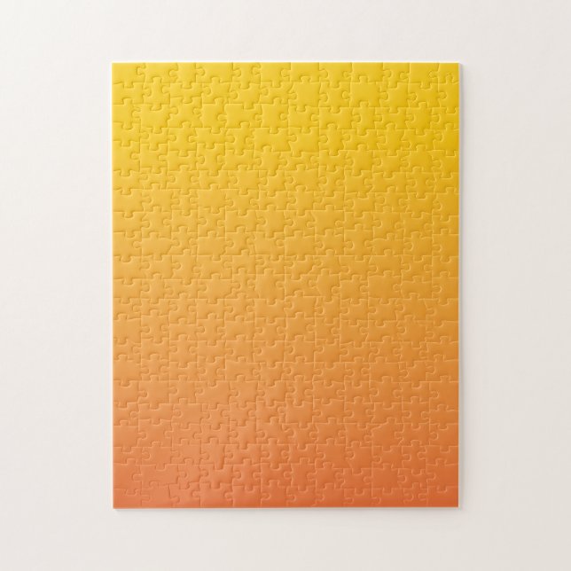 Yellow to Orange Gradient Jigsaw Puzzle (Vertical)