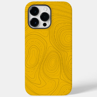 Yellow Topo 01 Case-Mate iPhone 14 Pro Max Case