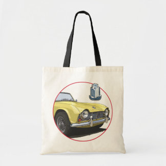 Yellow TR4 Tote Bag