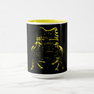 Yellow Tree Frog Mug