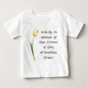 Yellow Tulip Baby T-Shirt