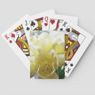 Yellow Tulip Bouquet Playing Cards