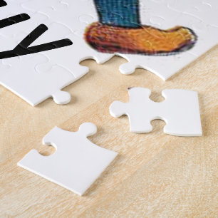 Yellow Tulip Cute Flower Child Floral Funny Girl Jigsaw Puzzle