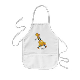 Yellow Tulip Cute Flower Child Floral Funny Girl Kids Apron