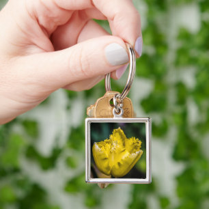 Yellow Tulip Key Ring