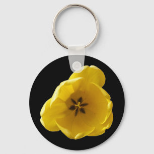Yellow Tulip Keychain