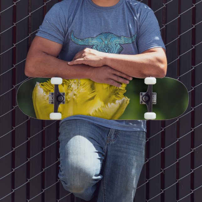 Yellow Tulip Skateboard (Outdoor 3)