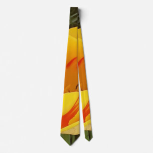 Yellow Tulips Men's Tie