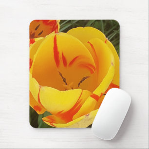 Yellow Tulips Mouse Mat