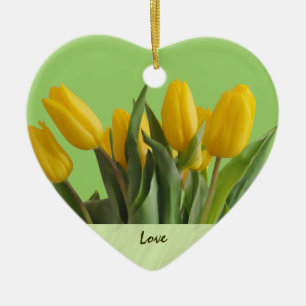 Yellow Tulips Ornament