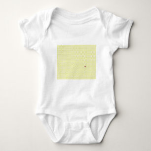 Yellow UK Union Jacks & odd one Baby Bodysuit