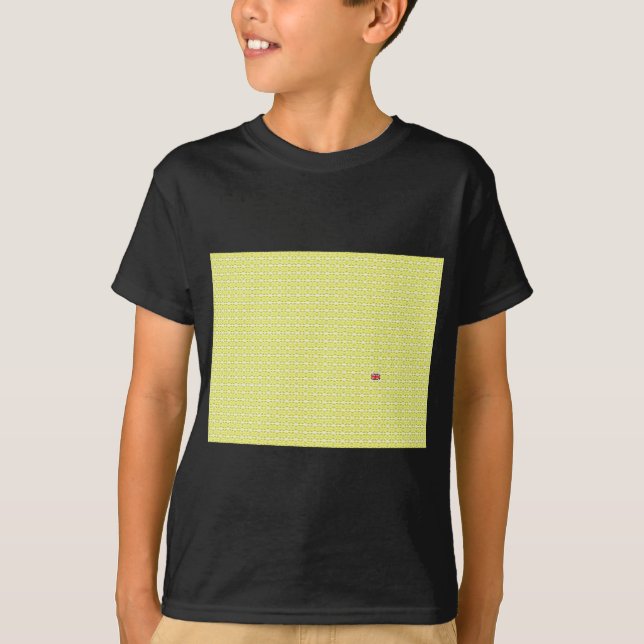 Yellow UK Union Jacks & odd one T-Shirt (Front)