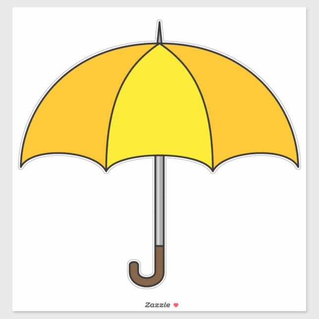 Yellow Umbrella (Sheet)