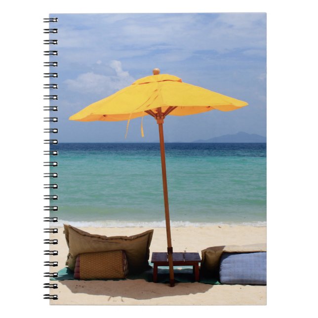 Yellow umbrella notebook (Front)