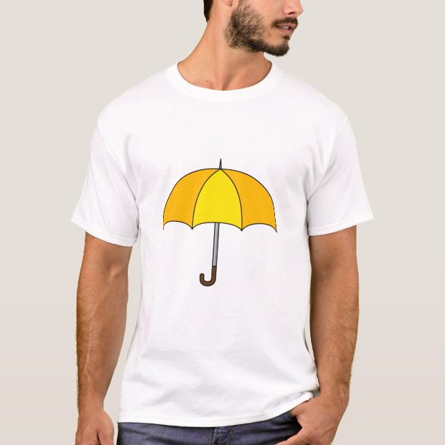 Yellow Umbrella T-Shirt (Front)