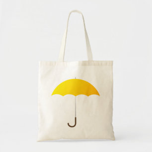 Yellow Umbrella Tote Bag