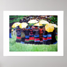 Yellow Umbrellas (Beauty Pageant)