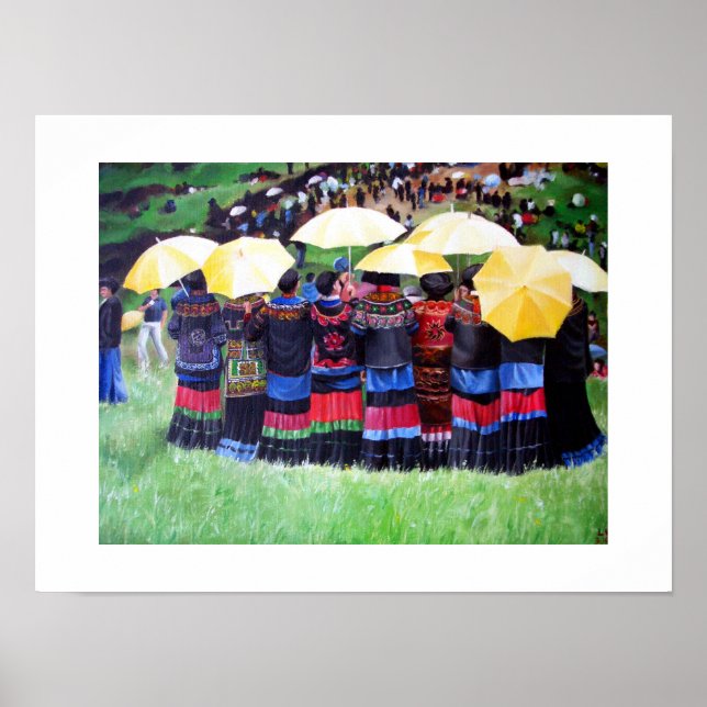 Yellow Umbrellas (Beauty Pageant) Poster (Front)