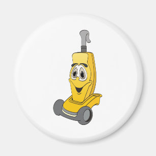 Yellow Vacuum Cleaner Magnet