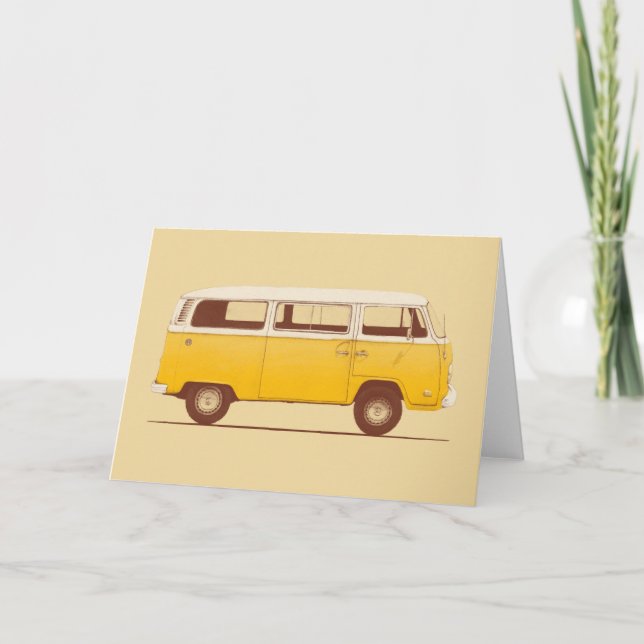 Yellow Van | Florent Bodart Card (Front)