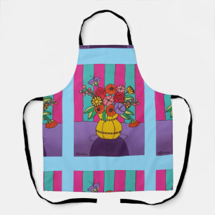 Yellow Vase Apron