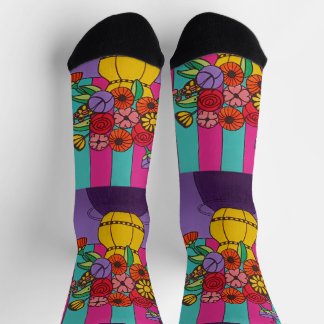 Yellow Vase Socks