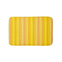 Yellow Vertical Stripe Pattern