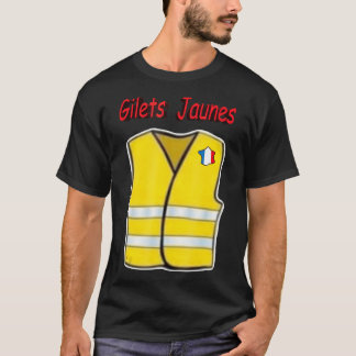 Yellow Vest s For Support France Demonstration T-Shirt