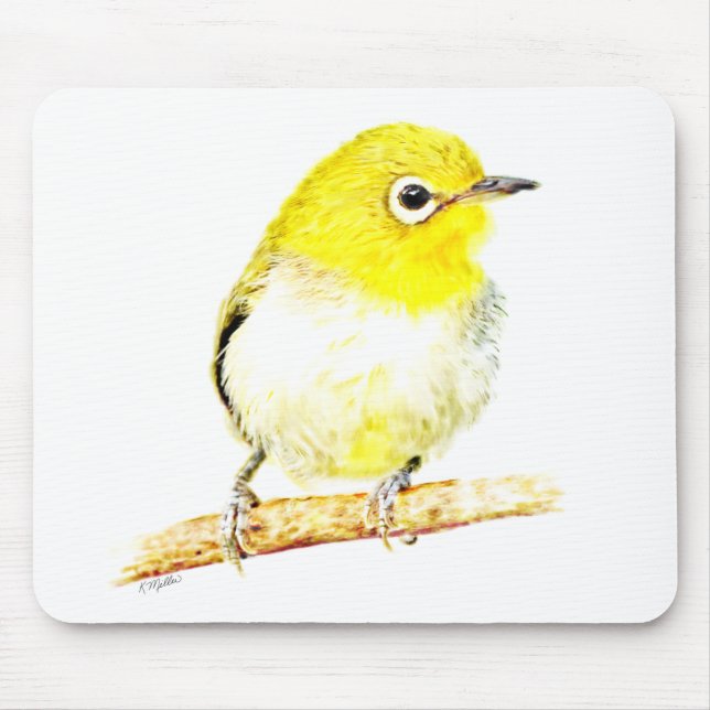 Yellow Viero Mouse Mat (Front)
