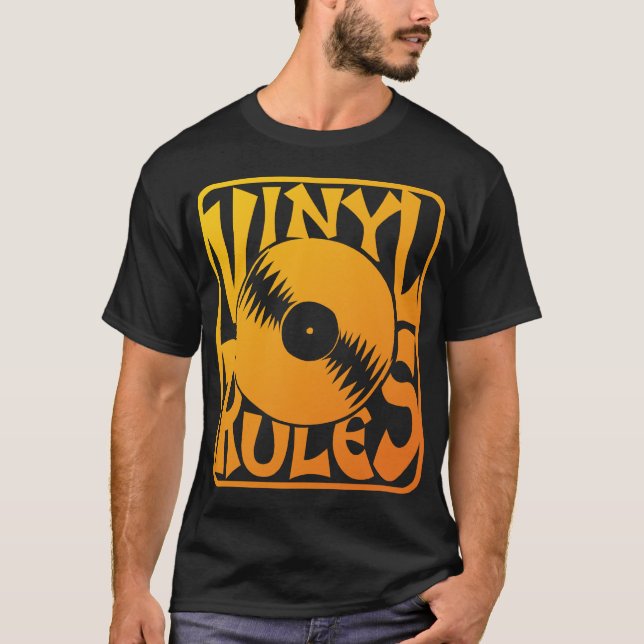 Yellow Vinyl Rules, ok? T-Shirt (Front)