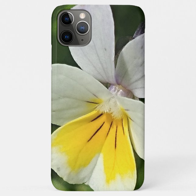 Yellow Viola Flower Case-Mate iPhone Case (Back)