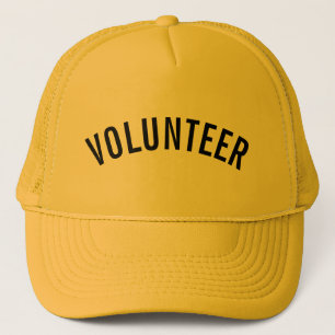 Yellow Volunteer Trucker Hat