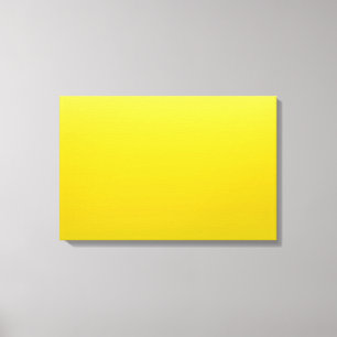 Yellow Wallpaper Background Canvas Print